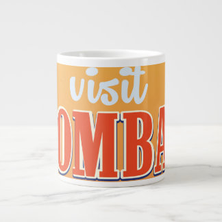 Bombay Vintage Travel Print. Large Coffee Mug