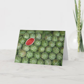 Bombay watermellon card