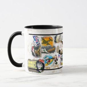 Bomber Nose Art -WW II Mug