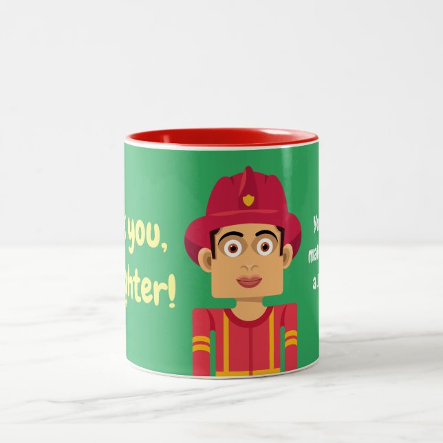 Bombero Two-Tone Coffee Mug (Center)