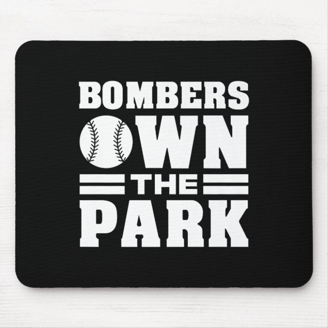 Bombers Richland Own The Park  Mouse Mat (Front)