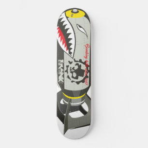 Bombing hills since 1987 skateboard