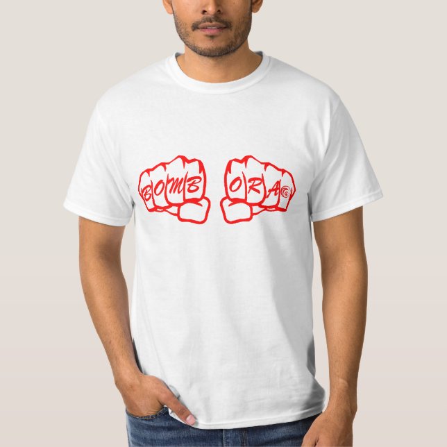 Bombora Knuckles Red T-Shirt (Front)