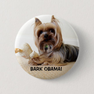 BOMBO's BARK OBAMA 6 Cm Round Badge