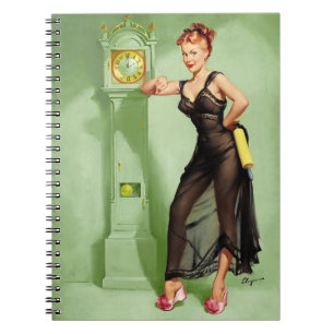 BOMBSHELL BAD GIRLS Retro Pin-Ups Notebook