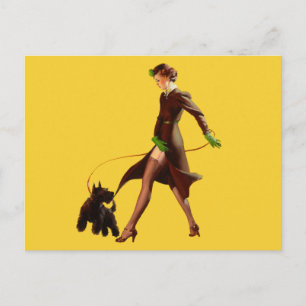 BOMBSHELL BAD GIRLS Retro Pin-Ups Postcard