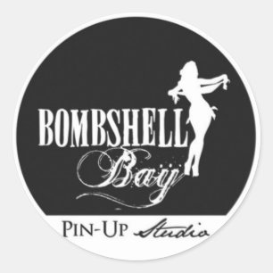 Bombshell Bay Pin-Up Studio Sticker