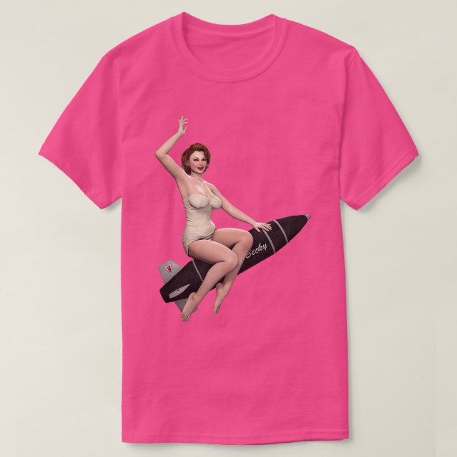 Bombshell Becky right T-Shirt (Design Front)
