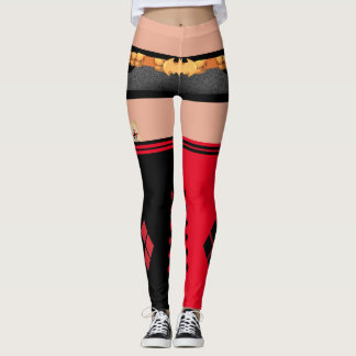 Bombshell Harley Quinn shorts & thigh high socks Leggings