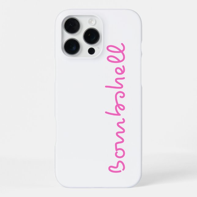 Bombshell iPhone Case (Back)