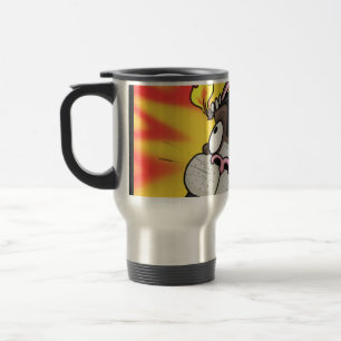 Bombunny Panics!! Travel Mug