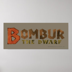 Bombur Name Poster