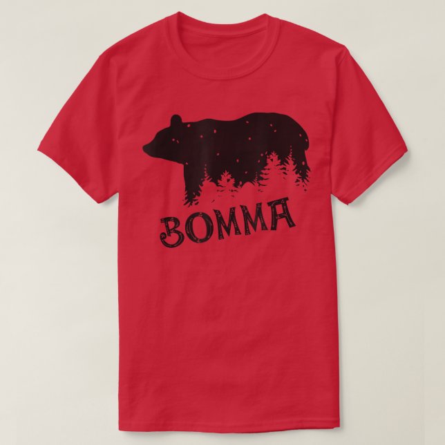 BOMMA Bear  Gift Mother's  Father's Day  T-Shirt (Design Front)