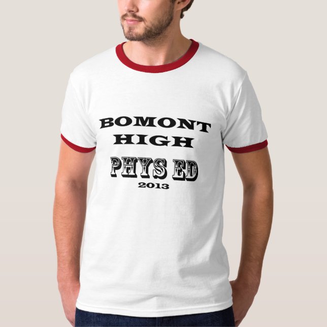 bomont high PE tshirt (Front)