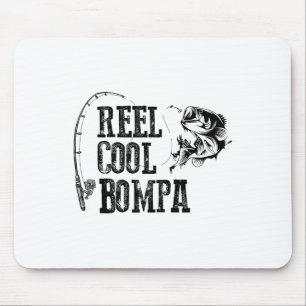 Bompa Fishing Reel Cool Bompa Funny Gift Mouse Mat