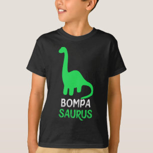 Bompa-saurus Funny Dino Dinosaur Bompasaurus  T-Shirt