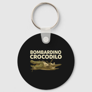 Bomrdino Crocodilo - Funny Italian Brainrot Kids M Key Ring