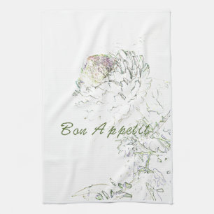 Bon Appetit Artichoke Tea Towel