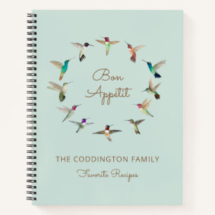 Bon Appétit California Hummingbirds Recipe Notebook