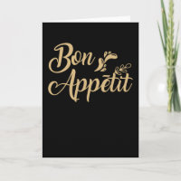 Bon Appetit