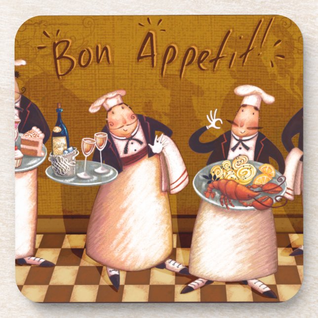 Bon Appétit Coaster (Front)