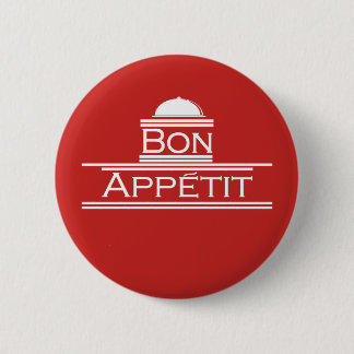 Bon Appetit-Enjoy Your Meal 6 Cm Round Badge