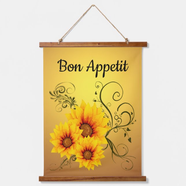 Bon Appetit Hanging Tapestry (Front)