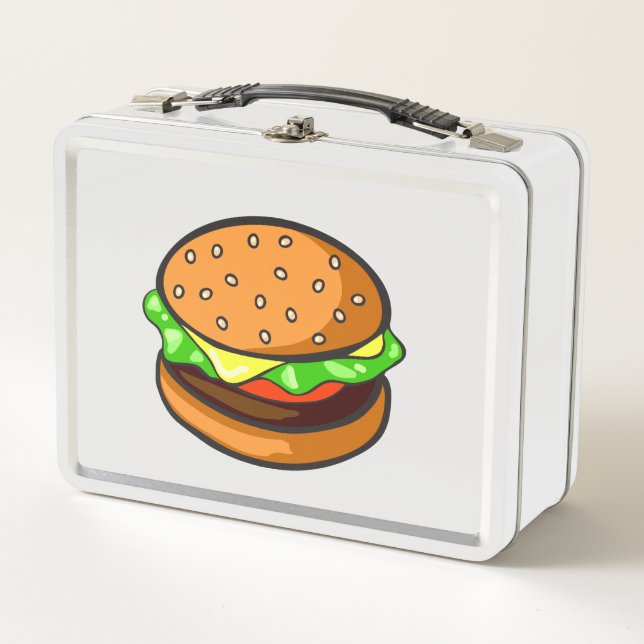 Bon Appetit lunch box Cute kawaii sandwich design (Front)