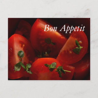 Bon Appetit Postcard