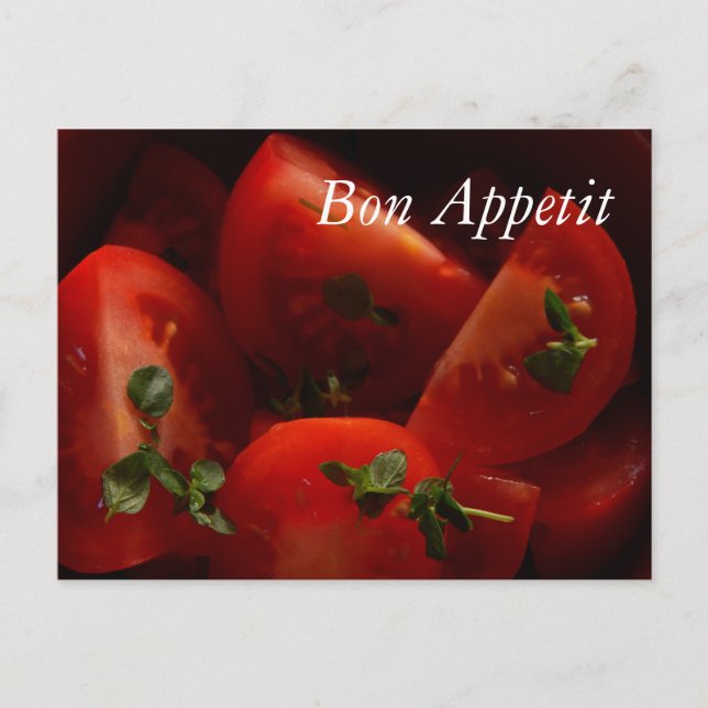 Bon Appetit Postcard (Front)