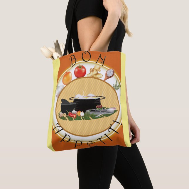 bon appétit ! tote bag (Close Up)