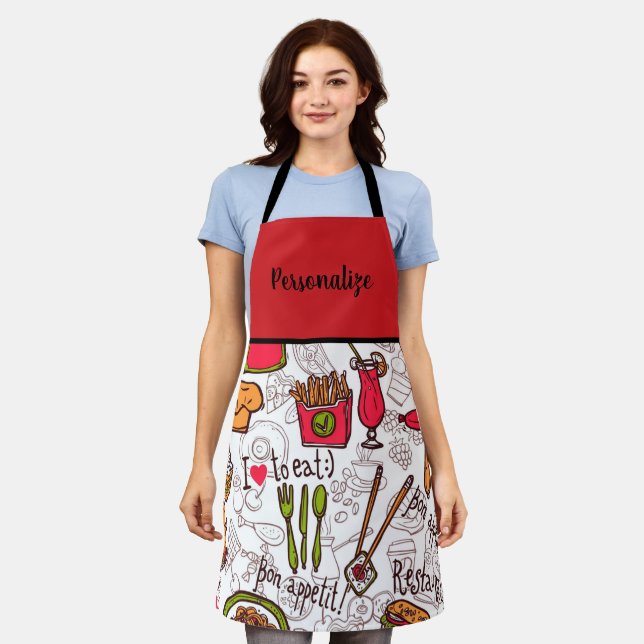 Bon Appetite Apron (Worn)