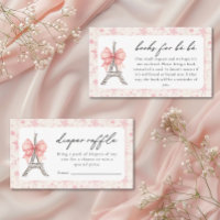 Bon Jour Be Be French Toile Pink Baby Shower