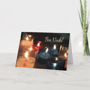 Bon Nadal Catalan Candles Holiday Card