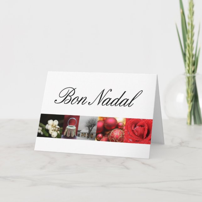 bon nadal catalan christmas holiday card (Front)