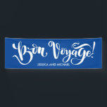 Bon Voyage Banner<br><div class="desc">Bon Voyage Going Away Adventure Awaits Banner Poster</div>