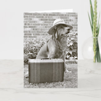 Bon voyage card