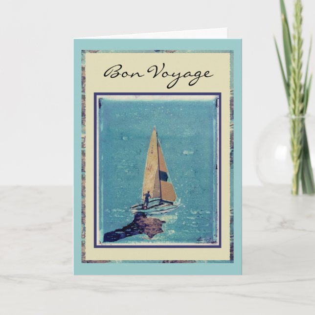 Bon Voyage Card (Front)