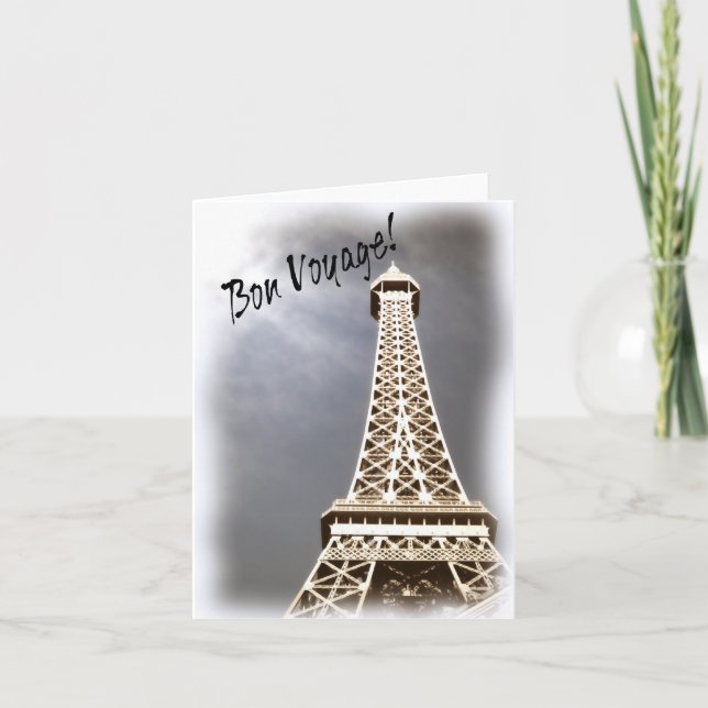 Bon Voyage! Card (Front)