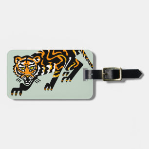 Bon Voyage! Cool graphic TIGER -Endangered animal Luggage Tag
