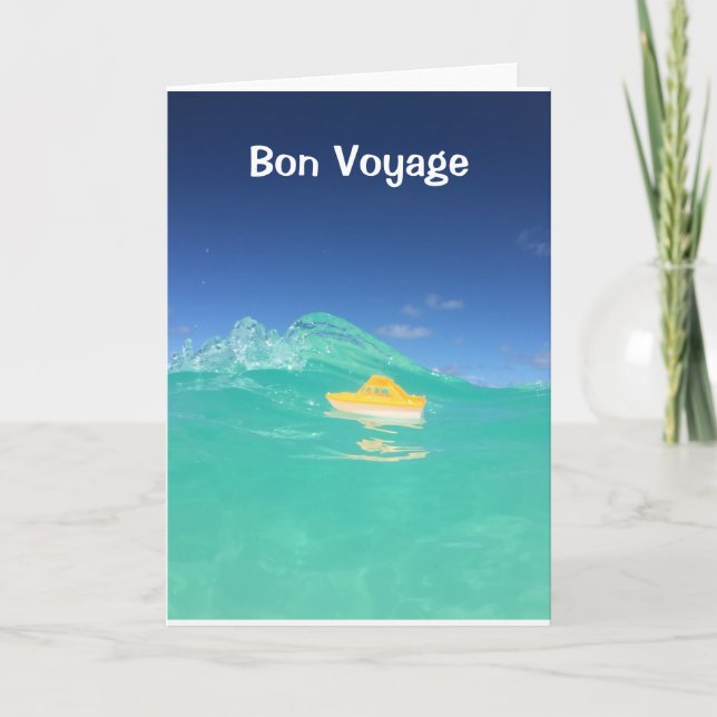 Bon Voyage Cruise Card (Front)