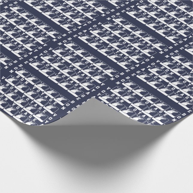 Bon Voyage Cruise Ship Wrapping Paper (Corner)