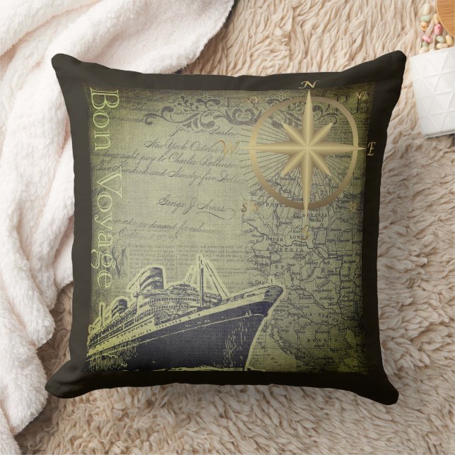 Bon Voyage Cushion (Blanket)