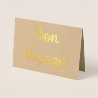 Bon Voyage!