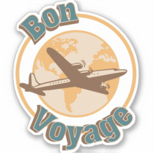 Bon Voyage Let's travel the world design