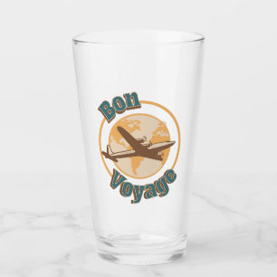 Bon Voyage Let's travel the world design Glass