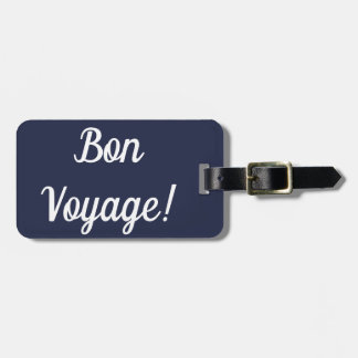 Bon Voyage Luggage Tag