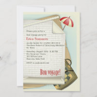 Bon Voyage Party Invitation