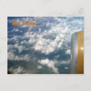 'Bon Voyage' photo postcard