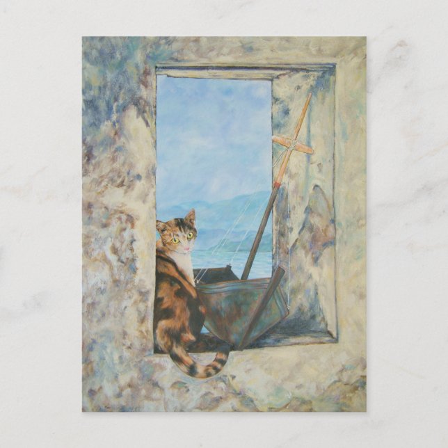 Bon Voyage Postcard (Front)